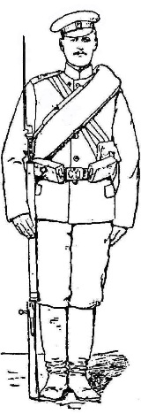 Солдат 1913 г.